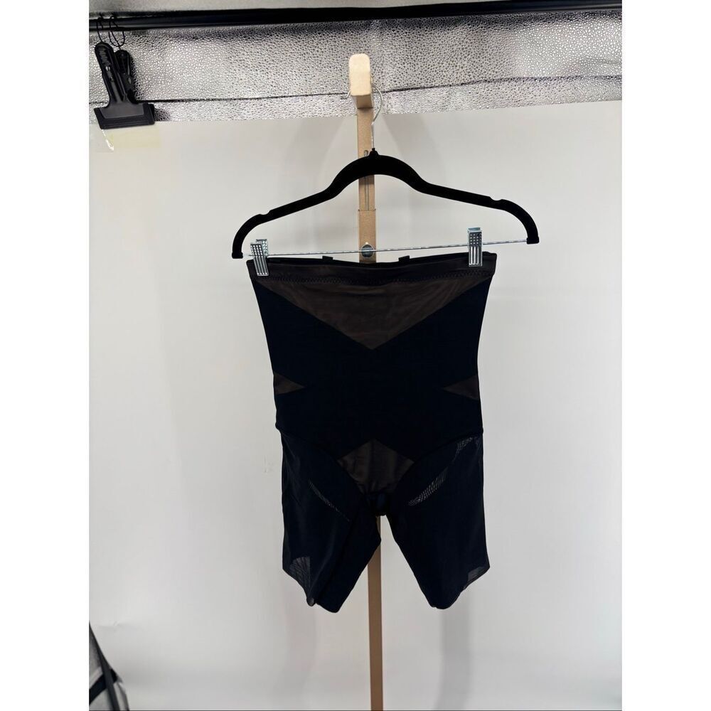 Honeylove SCULPTWEAR Shaper Super Power Shorts Large Black With Pouch